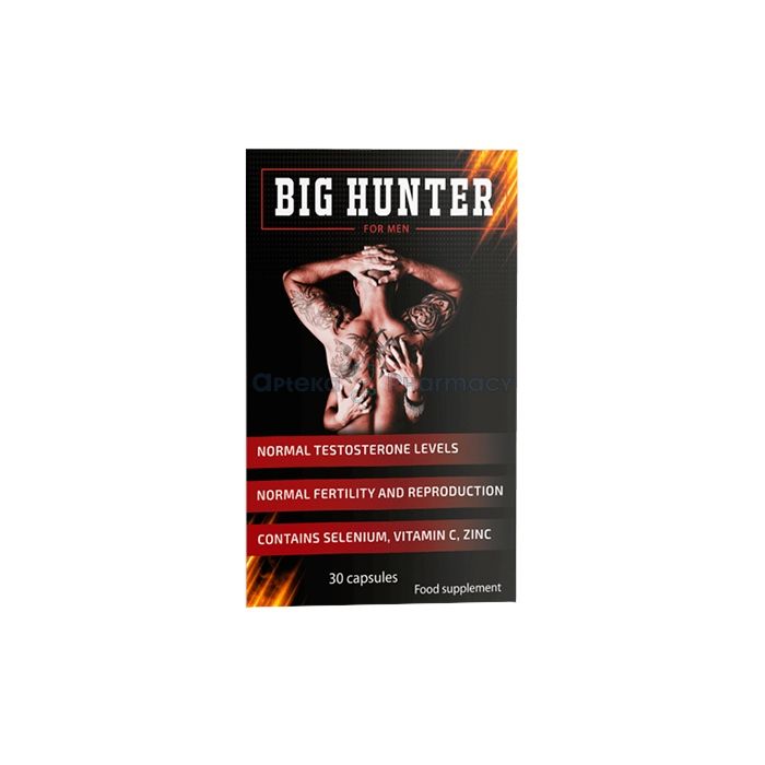 ꕤ Big Hunter ⏤ cápsulas para prostatite